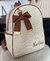 Bolsas maternidade Mala e Mochila Palha emborrachada com marrom - Bolsa Maternidade Personalizadas em até 10x sem juros!