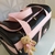 Mala Maternidade baú Grande Preto- Rosa - comprar online