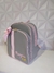 Mochila Maternidade Personalizada Luxo Cinza- Rosa - comprar online