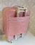 Kit Bolsas Maternidade (Mala de Rodinhas e Mochila Tradicional Glitter Rosa na internet