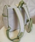 Mochila Maternidade 2 em 1 G Linho Crú/Verde Oliva - comprar online