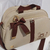 Bolsa Maternidade Personalizada Trapézio G Bege