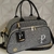 Kit bolsas maternidade Linho Cinza/Preto - loja online