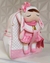 Mochila infantil personalizada com Boneca original