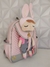 Mochila infantil 35cm com boneca Original