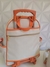 Mochila escolar com carrinho 40cm + Lancheira Térmica - Bolsa Maternidade Personalizadas em até 10x sem juros!