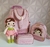 Mochila Escolar com Carrinho 40cm com Boneca - Kit