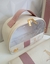 kit maternidade personalizado Off wite com Rose - Bolsa Maternidade Personalizadas em até 10x sem juros!