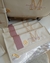 kit maternidade personalizado Off wite com Rose - loja online