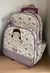 Mochila escolar com bolso Frontal com carrinho 40cm + Lancheira Térmica - loja online