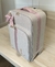 Mala Maternidade com bolso Frontal 3D Linho Cru - comprar online