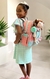 Mochila infantil personalizada com Boneca original - estampa coracao - comprar online