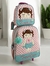 Mochila Bordada Carrinho 40cm + Lancheira Térmica Personalizado - comprar online