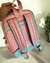 Mochila infantil personalizada com Boneca original - estampa coracao - loja online