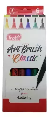 MARCADORES TRABI ART BRUSH