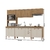 Cozinha Atualle Viena 12 Portas 2 Gavetas - Canelato/Natura Off White na internet