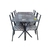 Conjunto Mesa Teixeira Paraty Com 06 Cadeiras - Granito Topázio - comprar online