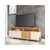 Imagem do Rack Bancada Graci HB Móveis para TV até 70" - Cinamomo/Off White