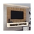 Painel Para Tv Até 65" San Diego Atualle 3d Canelato off White na internet