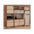 Cozinha Atitude Tuboarte com Balcão 7P e 3G - Freijó/Off White - comprar online