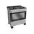 Fogão De Piso Mueller 5 Bocas Mesa De Vidro Titânio MFV5BB - Bivolt - comprar online