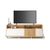 Rack Bancada Graci HB Móveis para TV até 70" - Cinamomo/Off White - comprar online