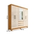 Guarda Roupa Casal Ópera 06P 04G Cinamomo Off White - Demóbile na internet