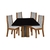 Conjunto Mesa Tuboarte Naomi C/4CD FR/OFF WH