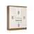 Guarda Roupa Csl 8 Pt c/Espelho Elite Off White - Demóbile