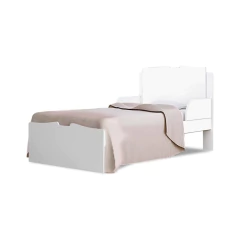 Cama Infantil Tuboart Happy - Branco