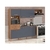 Cozinha Mad Atualle Salinas 6P2G Canel/Grafit