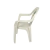 Cadeira Plástica Gress C/B Branca - comprar online