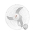 Ventilador de Parede 60cm 150W Ventura Ventidelta - Branco - comprar online