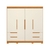 Guarda Roupa Albatroz Vivacce 04 Portas Cinamomo/Off White - comprar online