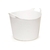 CESTO MULTIUSO ARTHI FLEXIVEL 20 LITROS - BRANCO