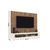 Painel Para Tv Até 65" San Diego Atualle 3d Canelato off White - comprar online
