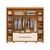 Guarda Roupa Casal Albatroz 06 Portas Com Espelho Doble Cina/Off White - comprar online