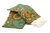 Almohadilla Multiuso + Funda Desmontable Lavable Estampada - Bamboo Slow