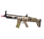 RIFLE DE AIRSOFT SCAR L TAN FULL METAL DBOYS