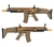 RIFLE DE AIRSOFT SCAR-L TAN FULL METAL - FN Herstal na internet