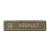 PATCH TARJA ASSAULT VERDE OLIVA BORDADO - comprar online