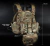 COLETE TÁTICO PLATE CARRIER ARC - WSP - GM TÁTICO | Airsoft, Tiro Esportivo, Fardamento e mais.