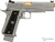 PISTOLA DE AIRSOFT 2011 DS SILVER GBB EMG