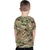 T-SHIRT INFANTIL SOLDIER MULTICAM BÉLICA