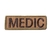 PATCH TARJA MEDIC TAN 15X5CM BORDADO