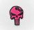 PATCH CAVEIRA JUSTICEIRO PINK BORDADO