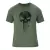 CAMISETA MASCULINA MILITAR JUSTICEIRO VERDE BR FORCE