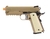 PISTOLA DE AIRSOFT DESERT WARRIOR 4.3 TAN GREEN GÁS - WE