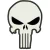 PATCH CAVEIRA O JUSTICEIRO BORDADO