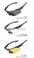 Imagem do ÓCULOS DE SEGURANÇA RÉPLICA ESS CROSSBOW COM 3 LENTES PRETO